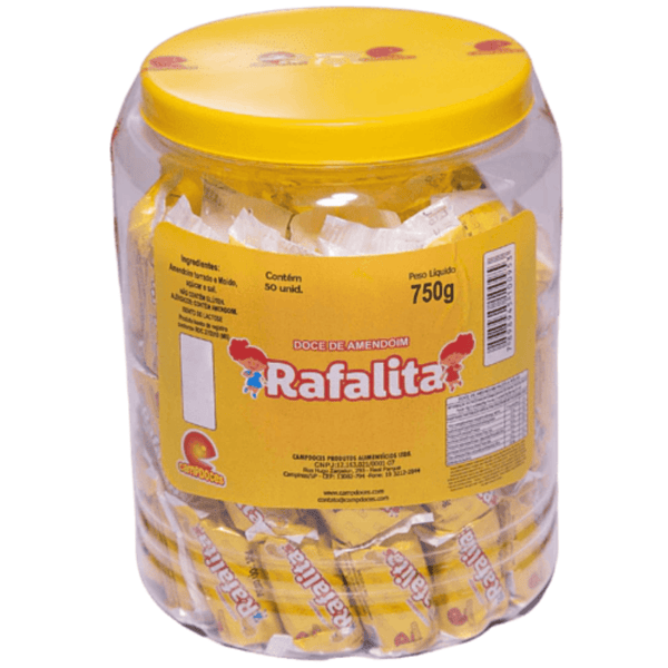 Pote Rolha Rafalita PT - 50un