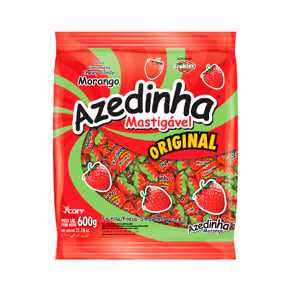 Bala Mast. Azedinha Morango - 500g