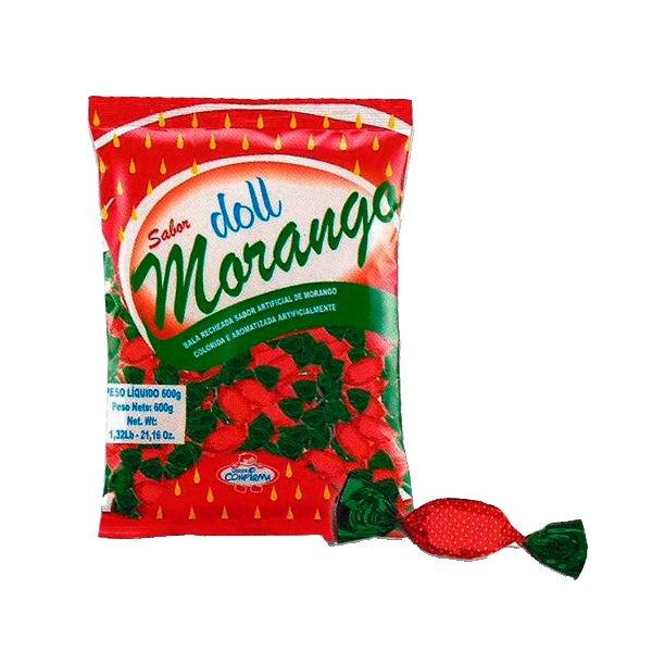 Bala Morango - 400g
