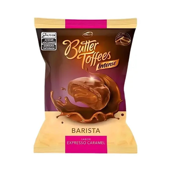 Bala Mast. Butter Toffees Barista Expresso Caramelo- 500g
