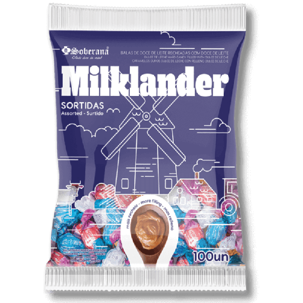 Bala Milklander Sortida - 500g