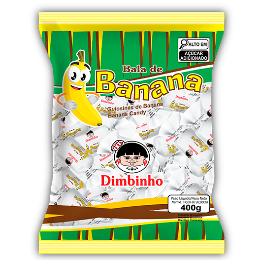 Bala Mast. Banana - 400g