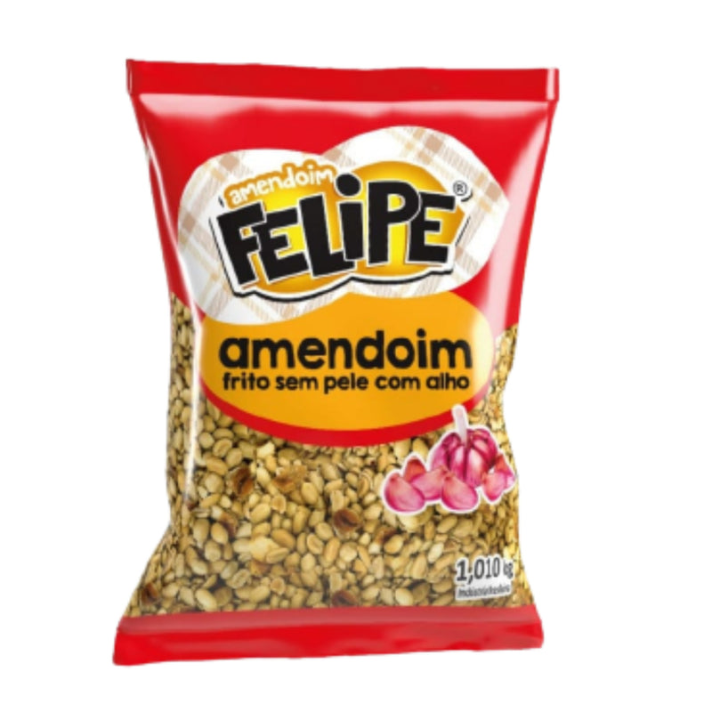 Amendoim S/ Pele C/ Alho Salgado - 180g