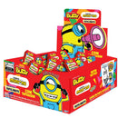 Chiclete Buzzy Minions Tutti Frutti com Tatuagem - 360g