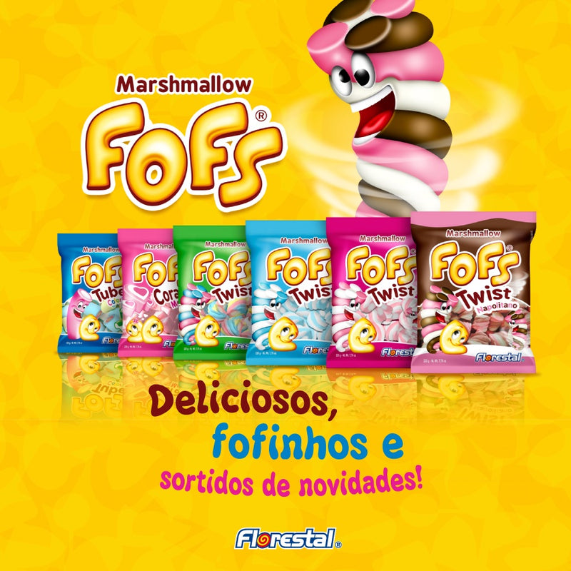 Marshmellow Fofs 220g Florestal