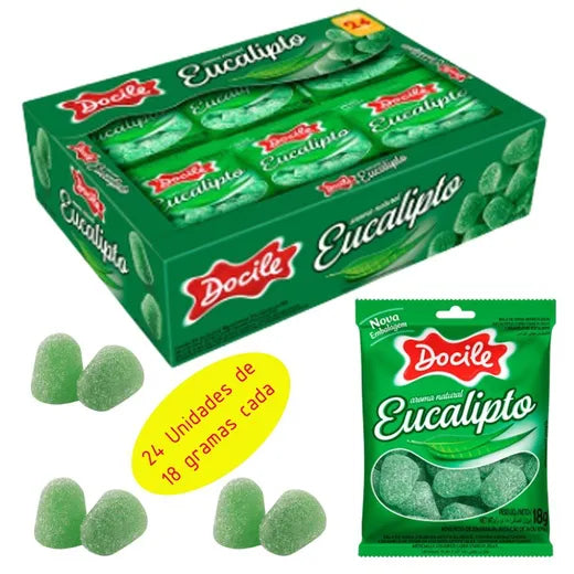 Mini Docigoma Eucalipto - 24un