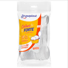 Colher Refeição Forte C-50 Strawplast