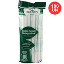 Canudo Comum Biodegradável Theoto C-100