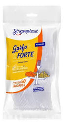 Garfo Forte Branco C-50 Strawplast