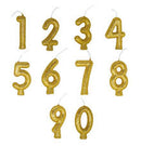 Vela Glitter Dourada Quinvelas 1un