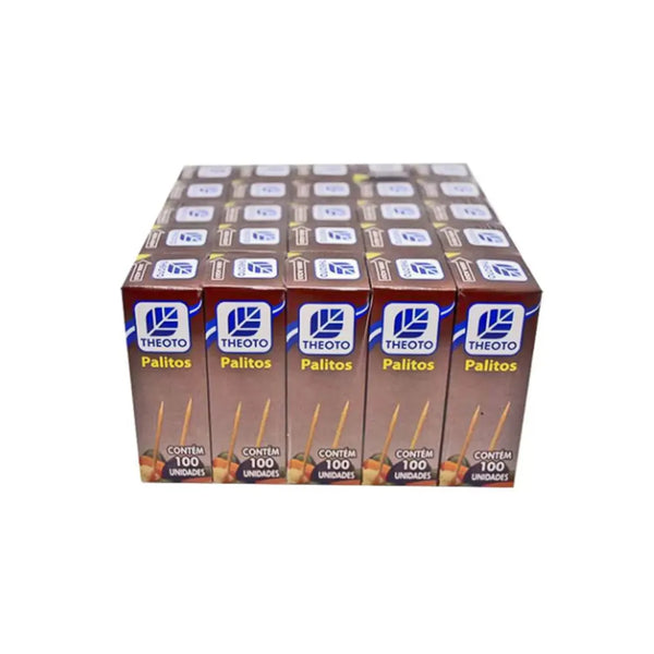 Palito de Dente - 25X100un