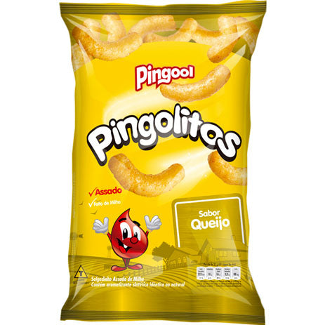 Salgadinho Pingool Queijo - 10X40g