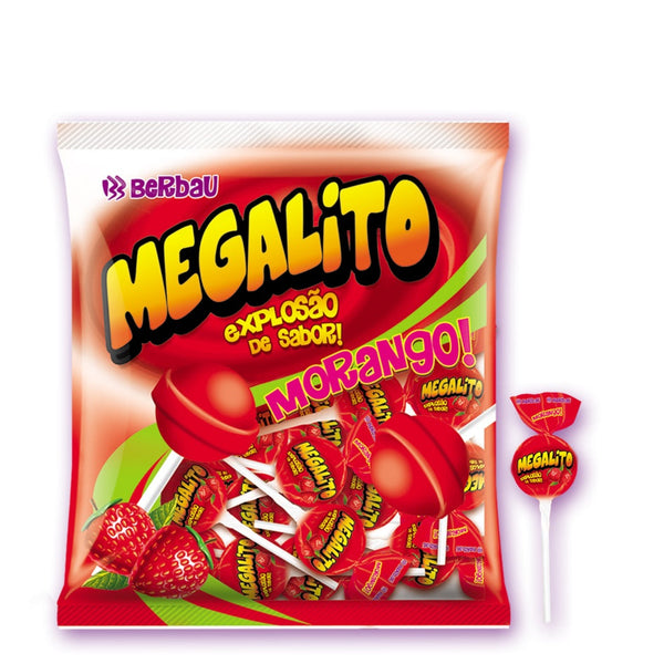 Pirulito Megalito Sortido - 25un