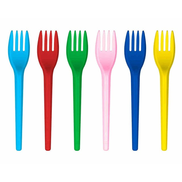 Garfo Sobremesa C-50 Strawplast